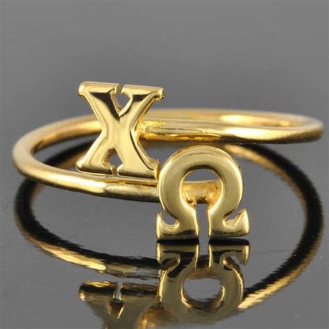 chi omega rings